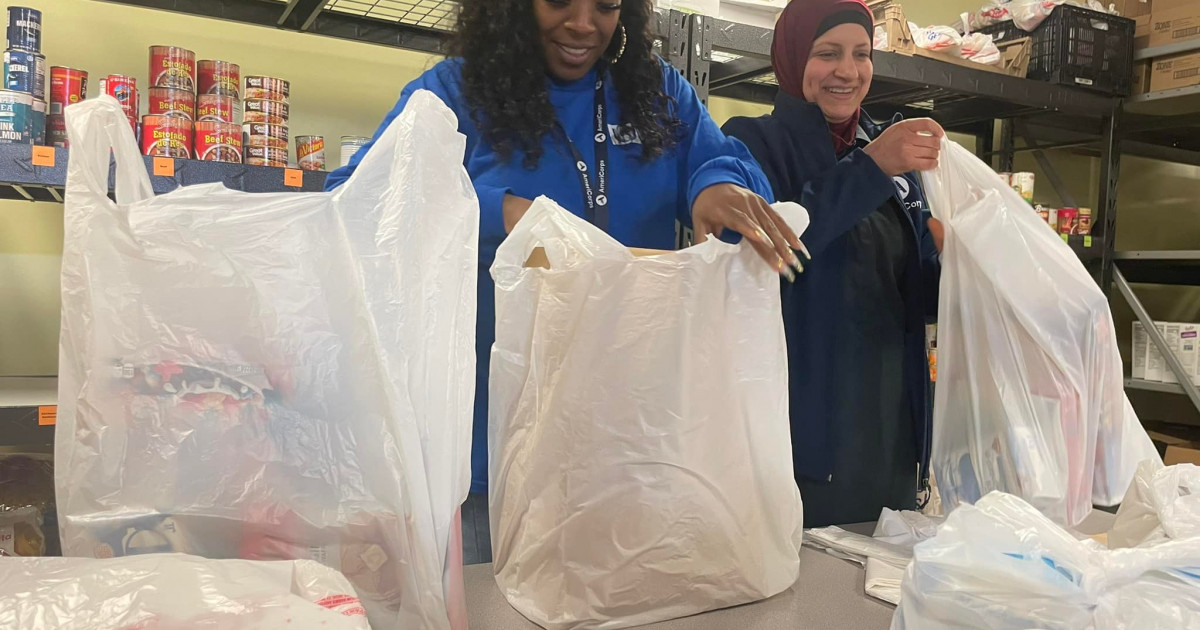 People First AmeriCorps X Utica Food Pantry Service Project | People First